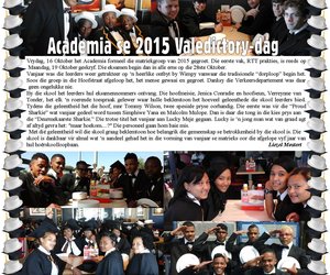 Academia se 2015 Valedictory-dag